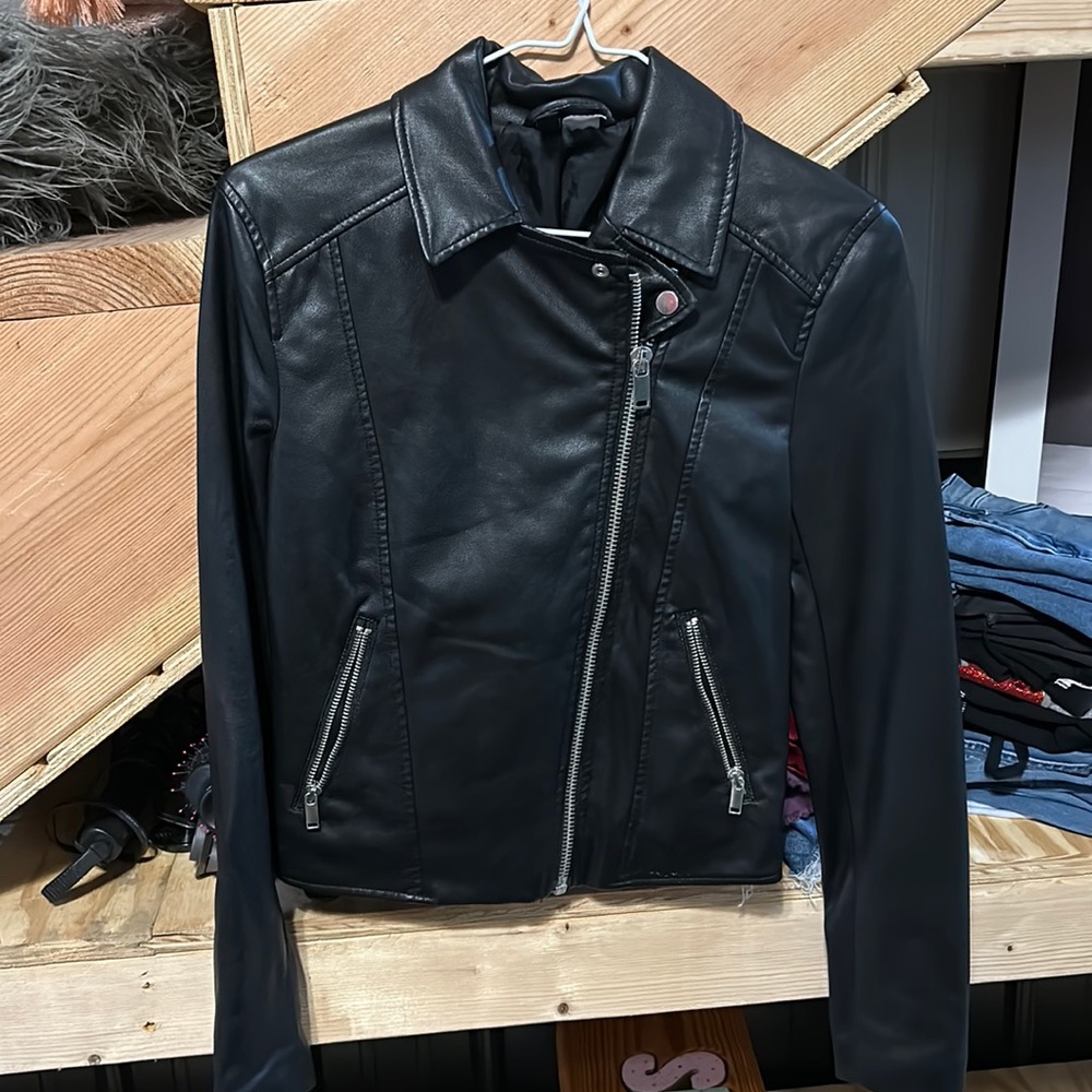 Leather jacket